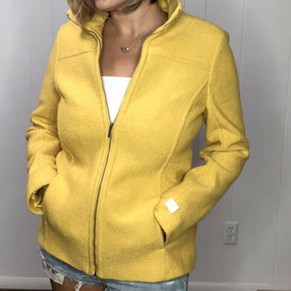 🚫sold🚫Lands End Wool Pea Coat Jacket Womens
